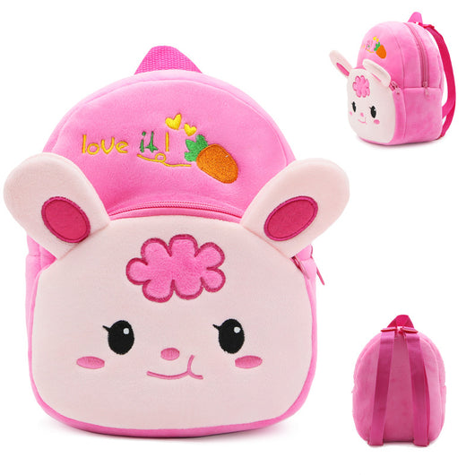 Mochila Peluche Conejo Zanahoria - Diseño Infantil Adorable - Image 5