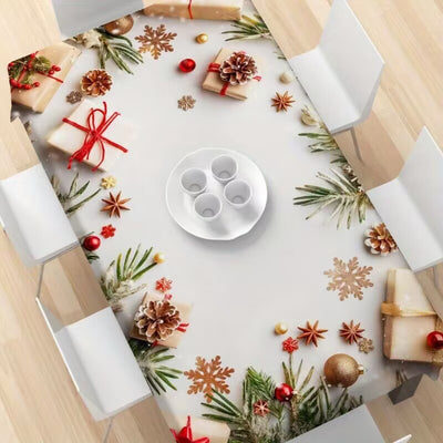 Mantel Navideño Impermeable para Mesas Decorativas - Image 9