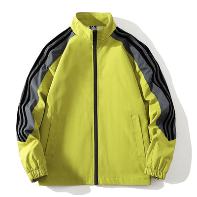 Conjunto Deportivo Casual de 2 Piezas con Cuello Mao para Hombre - Image 9