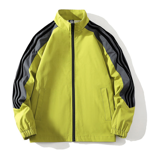 Conjunto Deportivo Casual de 2 Piezas con Cuello Mao para Hombre - Image 9