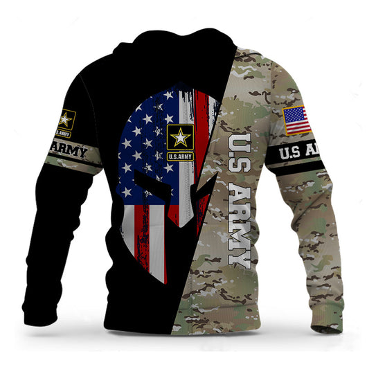 Sudadera Cardigan Impresa en 3D Unisex - Image 7