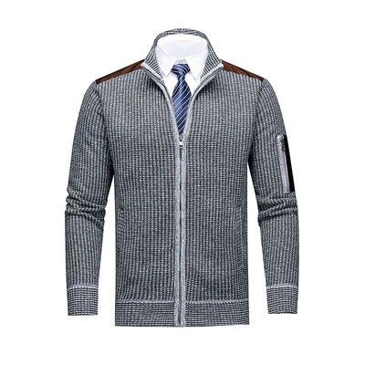 Cardigan Tejido Cuello Alto con Forro Polar para Máximo Abrigo - Image 4