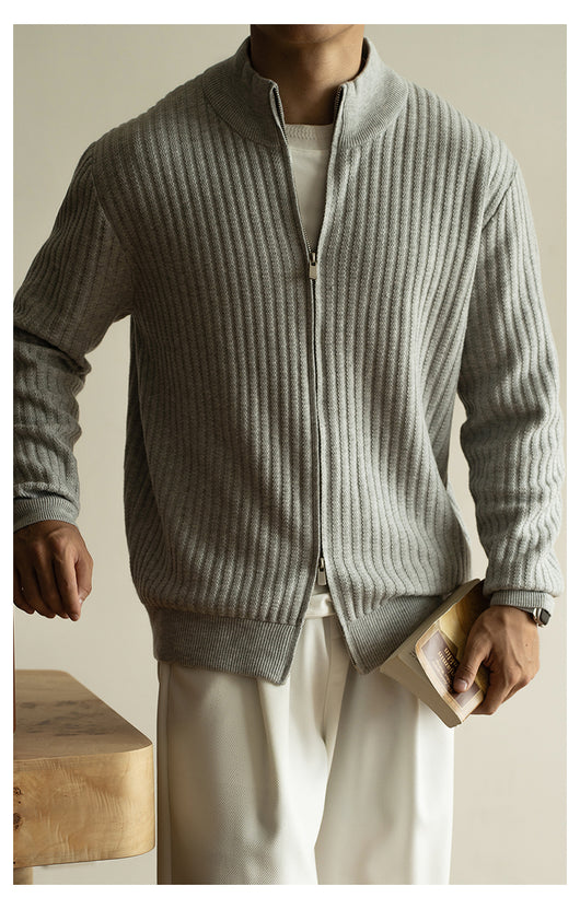 Cardigan con Cierre Casual para Hombre - Suéter Abrigo Versátil - Image 23