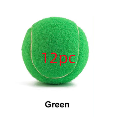 Pink rubber pet tennis ball, bite-resistant, for dogs to play fetch and chew. - Image 7