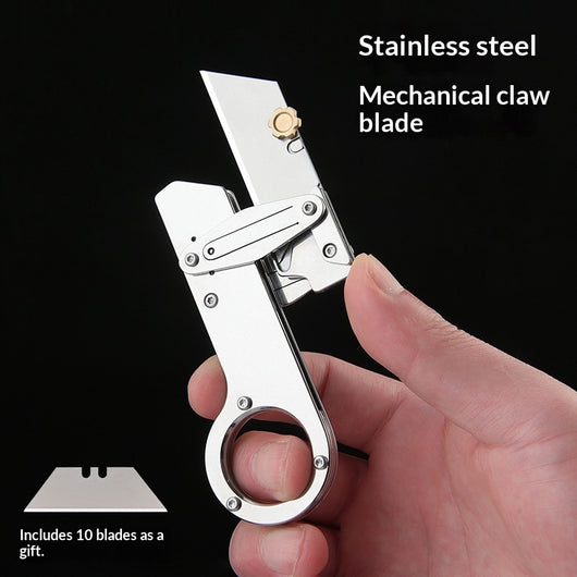 Cuchillo de Precisión Profesional en Acero Inoxidable con Hojas Intercambiables