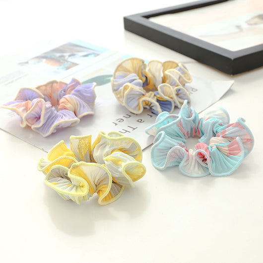 Aro para Cabello Tie Dye Plisado con Estilo Japonés y Coreano - Image 13