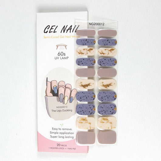Stickers de Uñas en Gel Semipermanente - Colores Sólidos Transparentes - Image 7