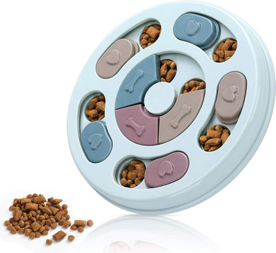 Juguete Puzzle Interactivo para Perros - Comedero Inteligente de Enriquecimiento Mental