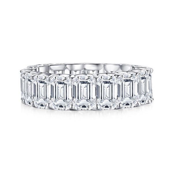 Anillo de Plata Esterlina con Diamante de Carbono Alto