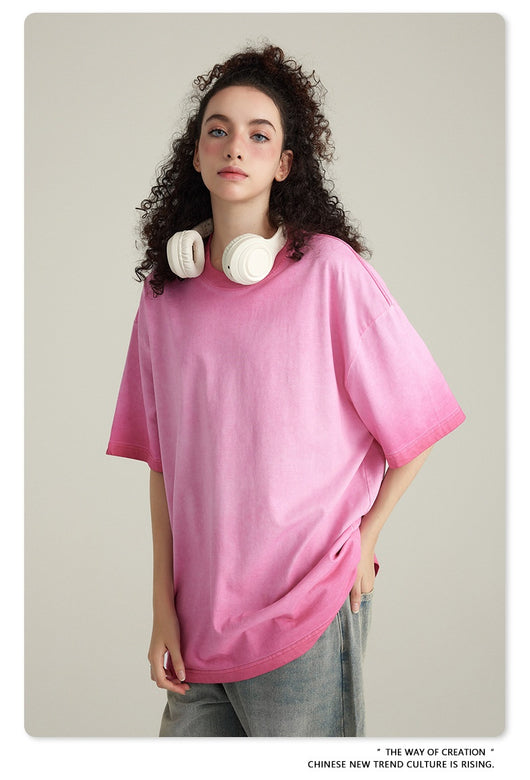 Playera Retro Dopamina Cuello Redondo Algodón Manga Corta - Image 24
