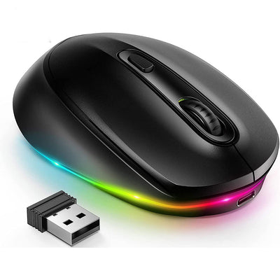 Ratón Inalámbrico Ergonómico 24g Recargable 1600dpi - Image 4