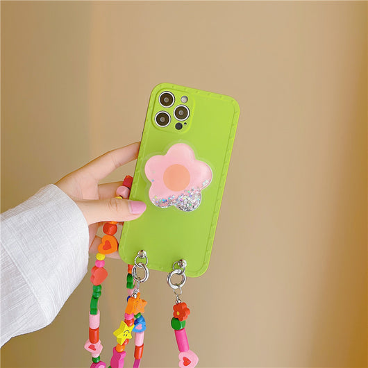 Funda Messenger con Cadena de Flores y Efecto Quicksand - Image 3