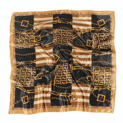 Pañuelo Estampado Cadena para Mujer - Kerchief Satinado 90x90cm - Image 16