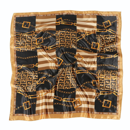 Pañuelo Estampado Cadena para Mujer - Kerchief Satinado 90x90cm - Image 16