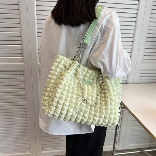 Bolso Tote Impermeable Acolchado para Mujer - Image 3