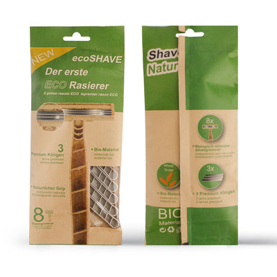 Rasurador Desechable Biodegradable Manual - Image 4