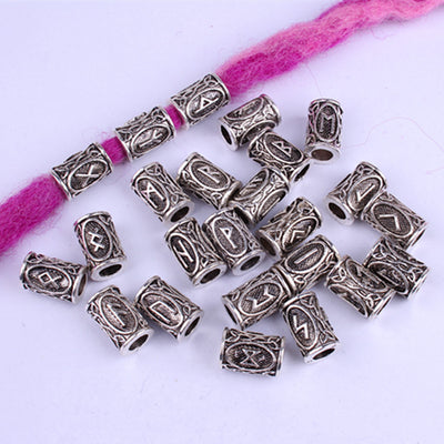 Cuentas Decorativas para Rastas y Trenzas con Agujero Grande - Image 3
