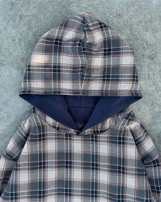 Suéter Retro Hip Hop Reversible con Cuadros Casuales - Image 11