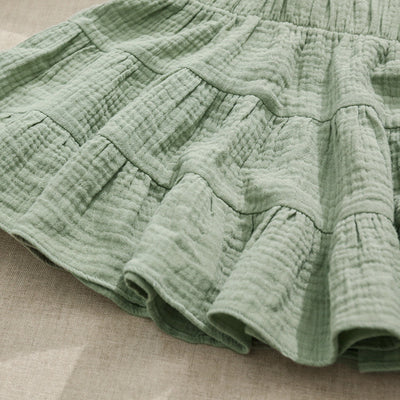 Falda Corta para Niña 100% Algodón Puro - Cómoda y Adorable - Image 18