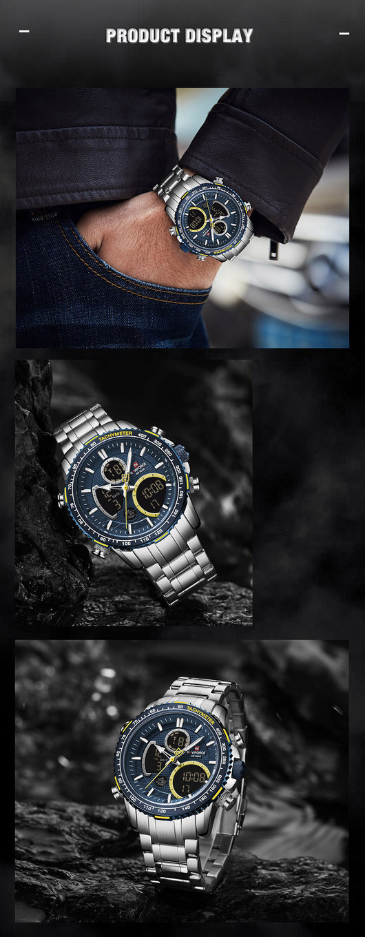 Reloj de Cuarzo Electrónico para Hombre - Image 14
