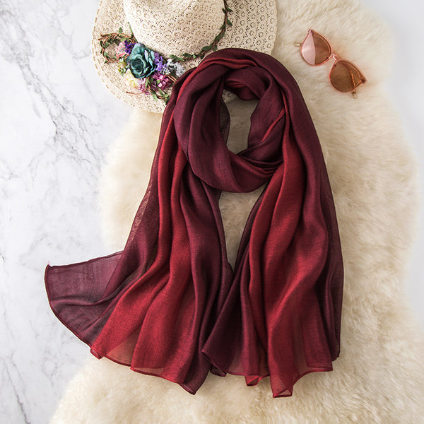 Pañuelo Coreano Coordinado de Colores para Mujer
