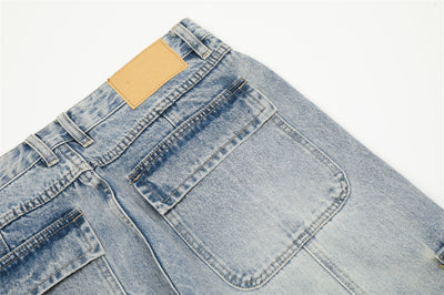 Overol Denim Punk para Hombre - Diseño Costura Reforzada - Image 18