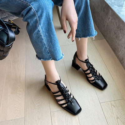 Sandalias Romanas con Punta Abierta - Estilo y Personalidad - Image 11