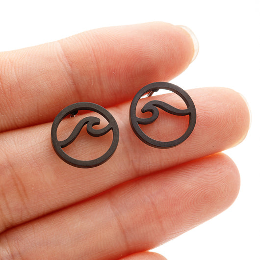 Aretes de Acero Inoxidable Geométricos Minimalistas - Diseño Moderno Ins - Image 9