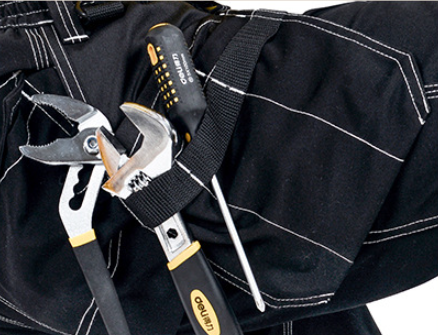 Pantalones de Trabajo Otoño Multi Bolsillos Reforzados para Reparación - Image 8