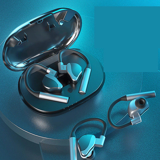 Auriculares Bluetooth Deportivos con Gancho Auricular y Bajos Potentes