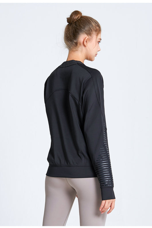 Sudadera Deportiva Suelta Cuello Redondo Manga Larga para Mujer - Image 15