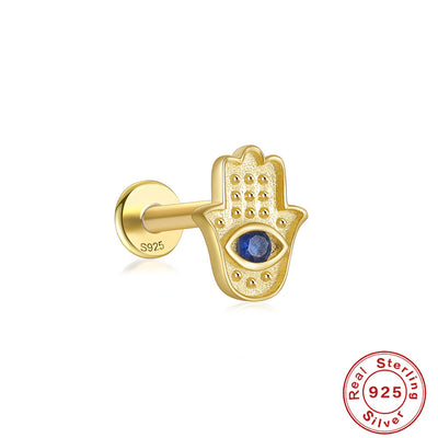 Aretes de Plata 925 Libélula con Diamantes y Ojo de Caballo - Image 12