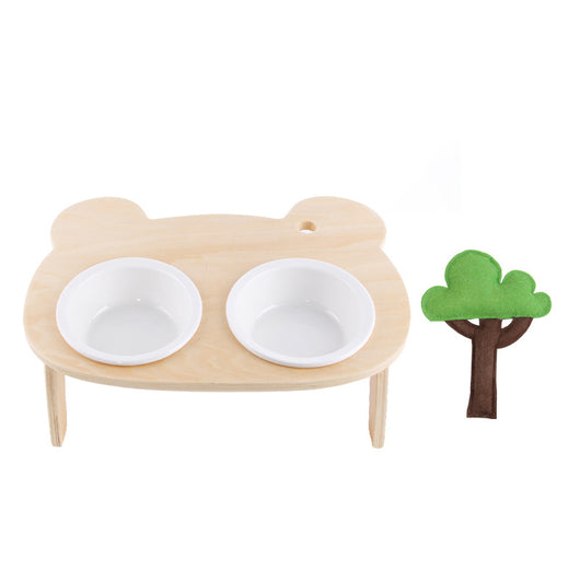 Comedero Elevado para Gatos con Borde Inclinado y Soporte Alto - Image 7