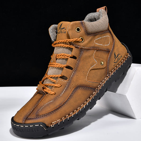 Botas Casuales Altas para Hombre - Estilo Outdoor