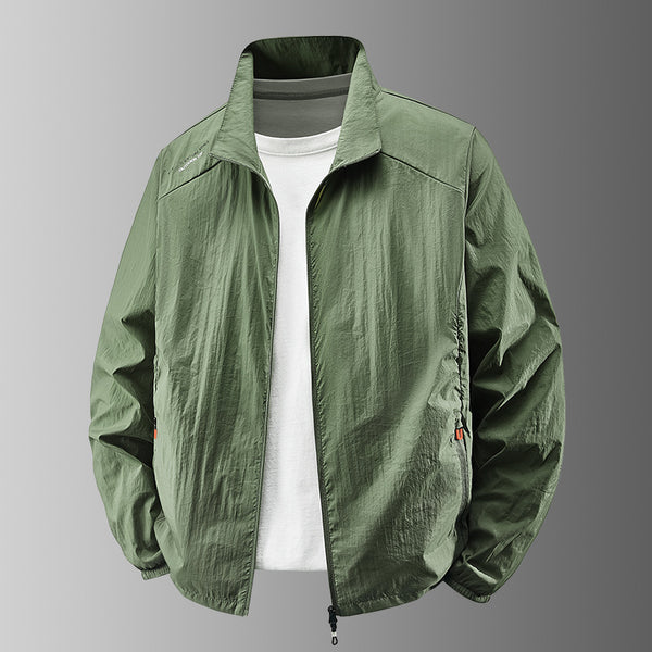 Chaqueta Casual Protección Solar para Hombre - Talla Grande Ultraligera