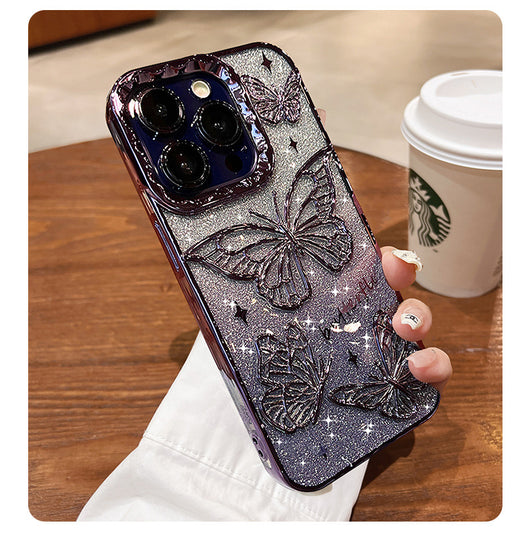 Funda Mariposa Glitter Brillo Antiimpacto - Image 10