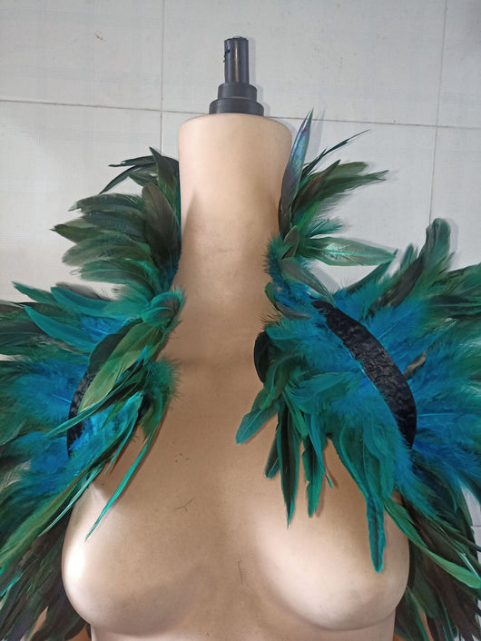 Capa Chal Pluma Elegante - Abrigo Ligero Versátil - Image 15