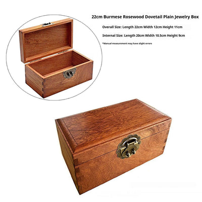 Caja Joyero Vintage Estilo Chino con Cerradura para Joyas y Accesorios - Image 6