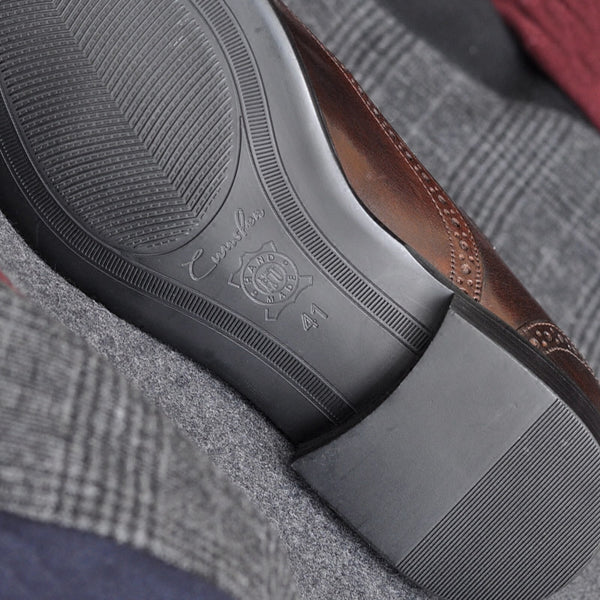 Zapatos de Cuero Genuino para Hombre Punta Fina Negocios Formales