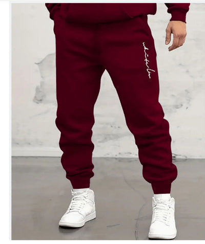 Pantalones Casuales Minimalistas Estampados para Otoño - Image 8