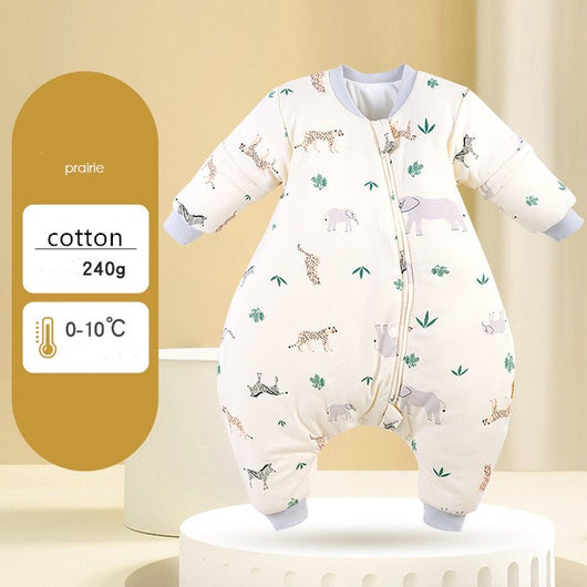 Pijama de una pieza para bebé otoño e invierno - Image 7