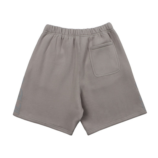 Shorts de Sudadera Casual con Letras en Espuma para Hombre - Image 2