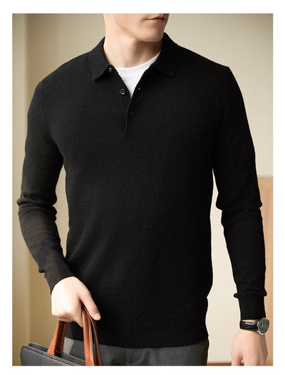 Suéter Tipo Polo Ejecutivo para Hombre - Image 4