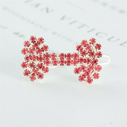 Moños y Accesorios para Mascotas con Diseño de Hueso y Diamantes - Image 17