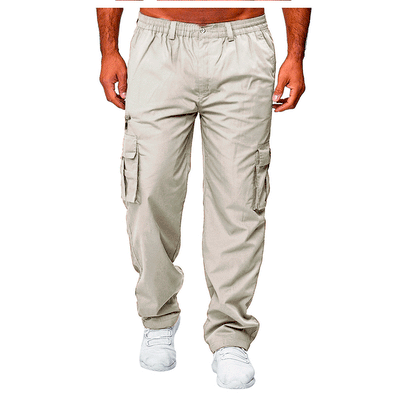 Pantalones Cargo Holgados Multibolsillos para Hombre - Image 3