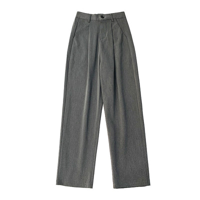 Pantalón Sastre Cintura Alta Pierna Recta Ancha para Mujer - Image 4
