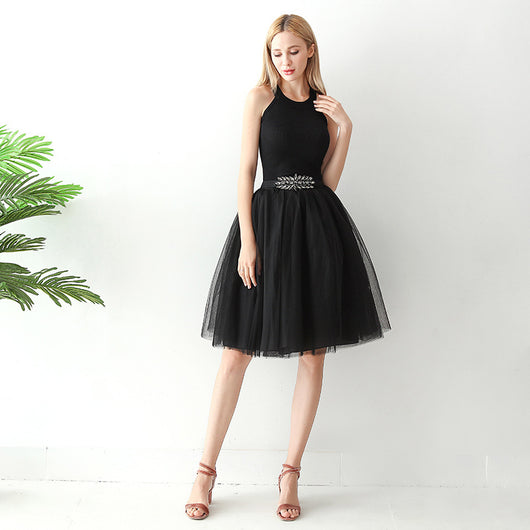 Falda Plisada de Tul con Vuelo - Falda A-Línea Elegante para Mujer - Image 31