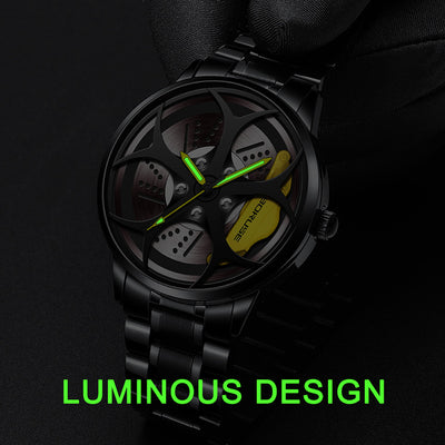 Reloj de Acero Inoxidable para Hombre con Esfera Luminosa - Image 20