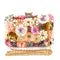 Bolso de Noche para Mujer con Flores de Cuentas Coloridas