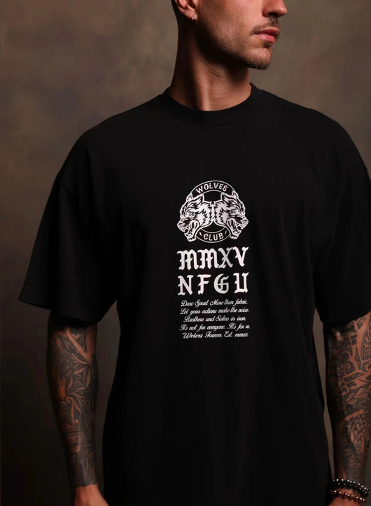 Camiseta Deportiva Holgada de Algodón para Hombre - Image 3